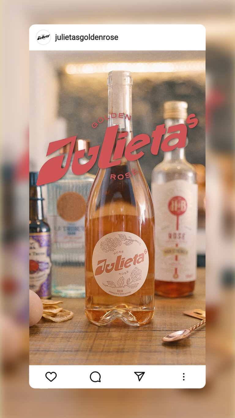 Julieta’s Golden Rosé